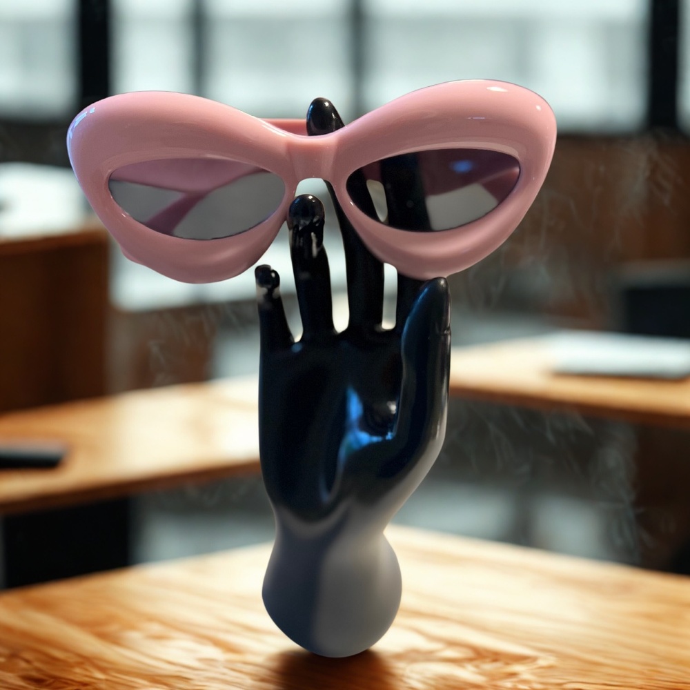 06. New VANLINKER Retro Stylish Sunglasses (PINK)